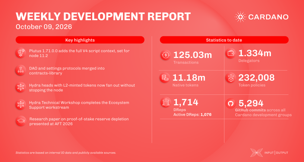 weekly development report banner
