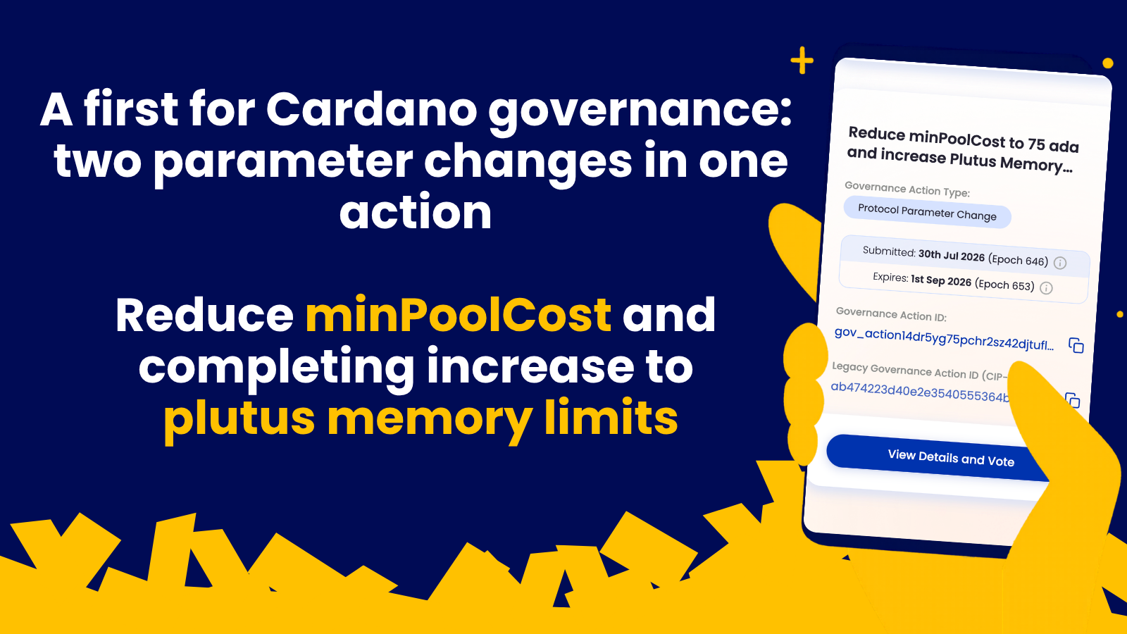 Lowering minPoolCost and completing smart contract capacity increases