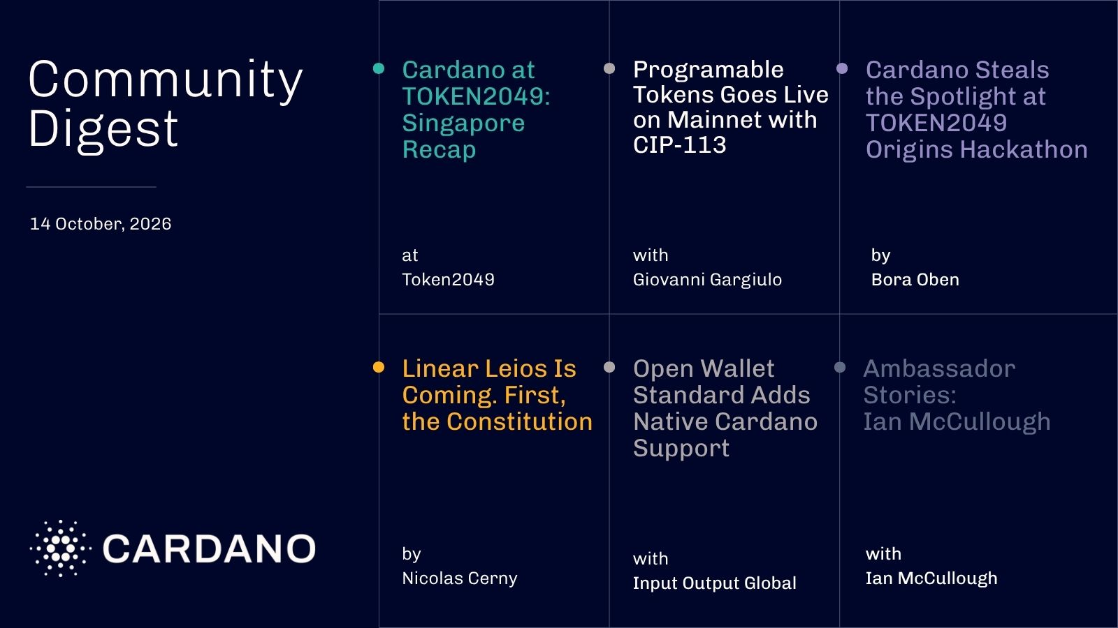 community digest banner