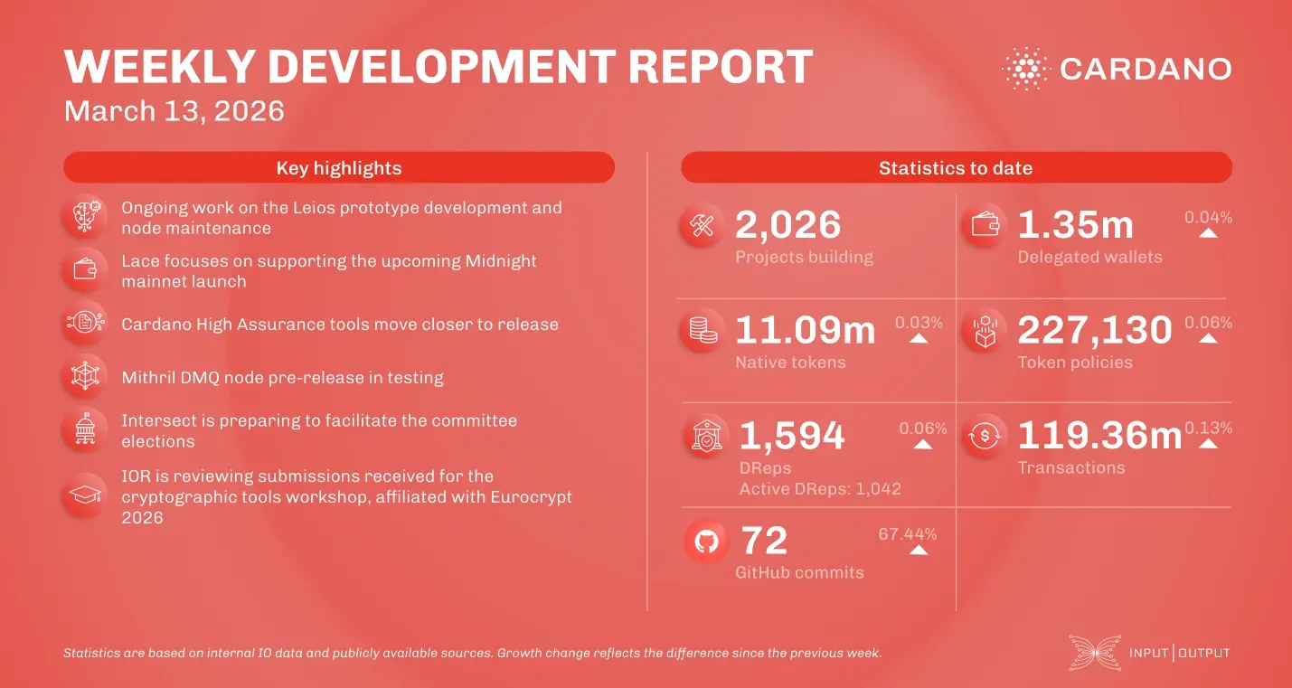 weekly development report