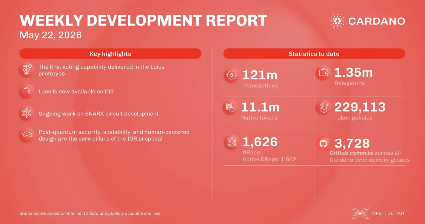weekly development report