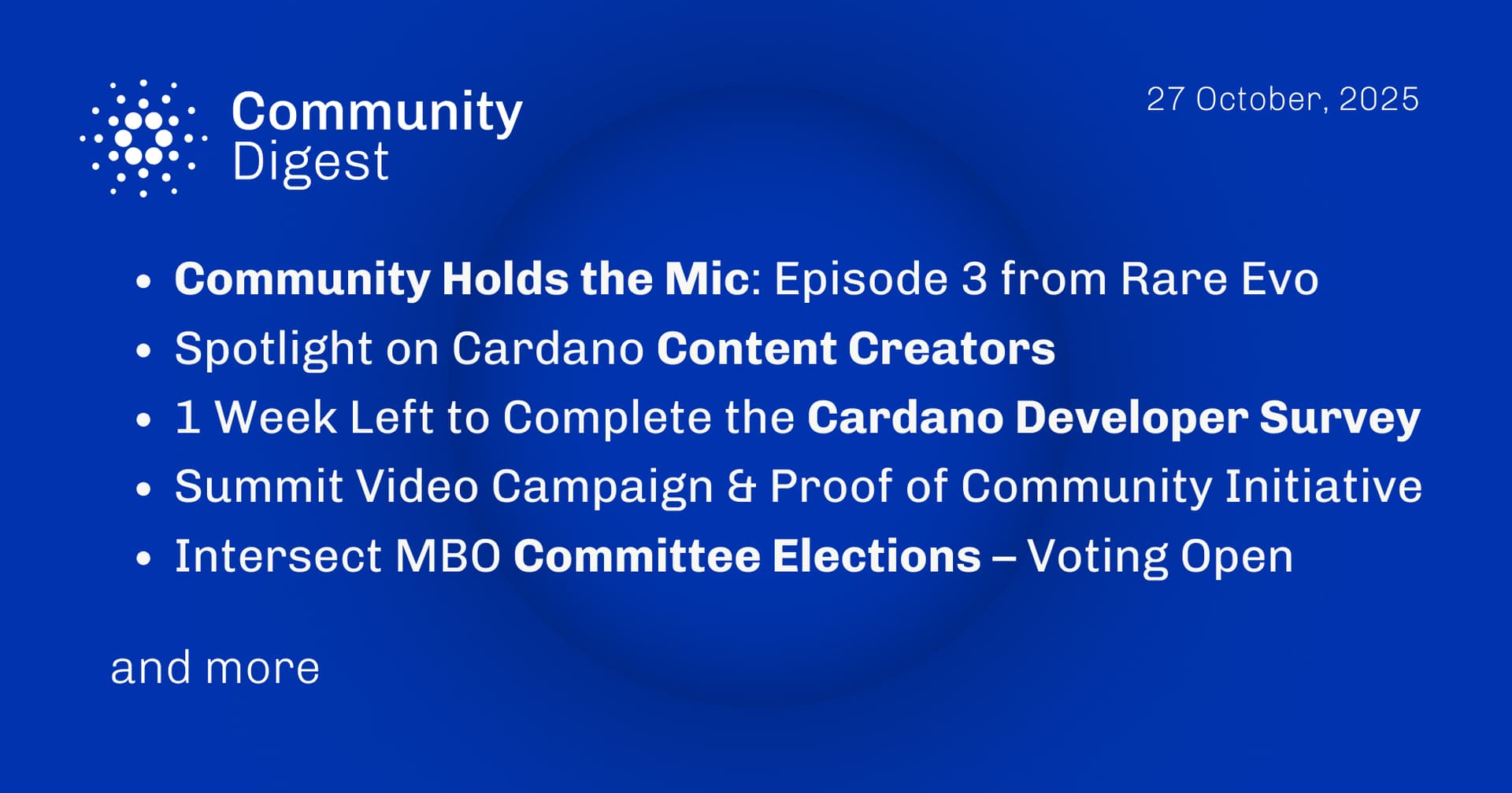 community digest