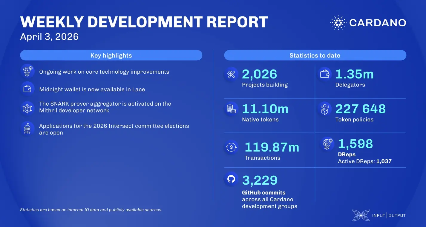 weekly development report