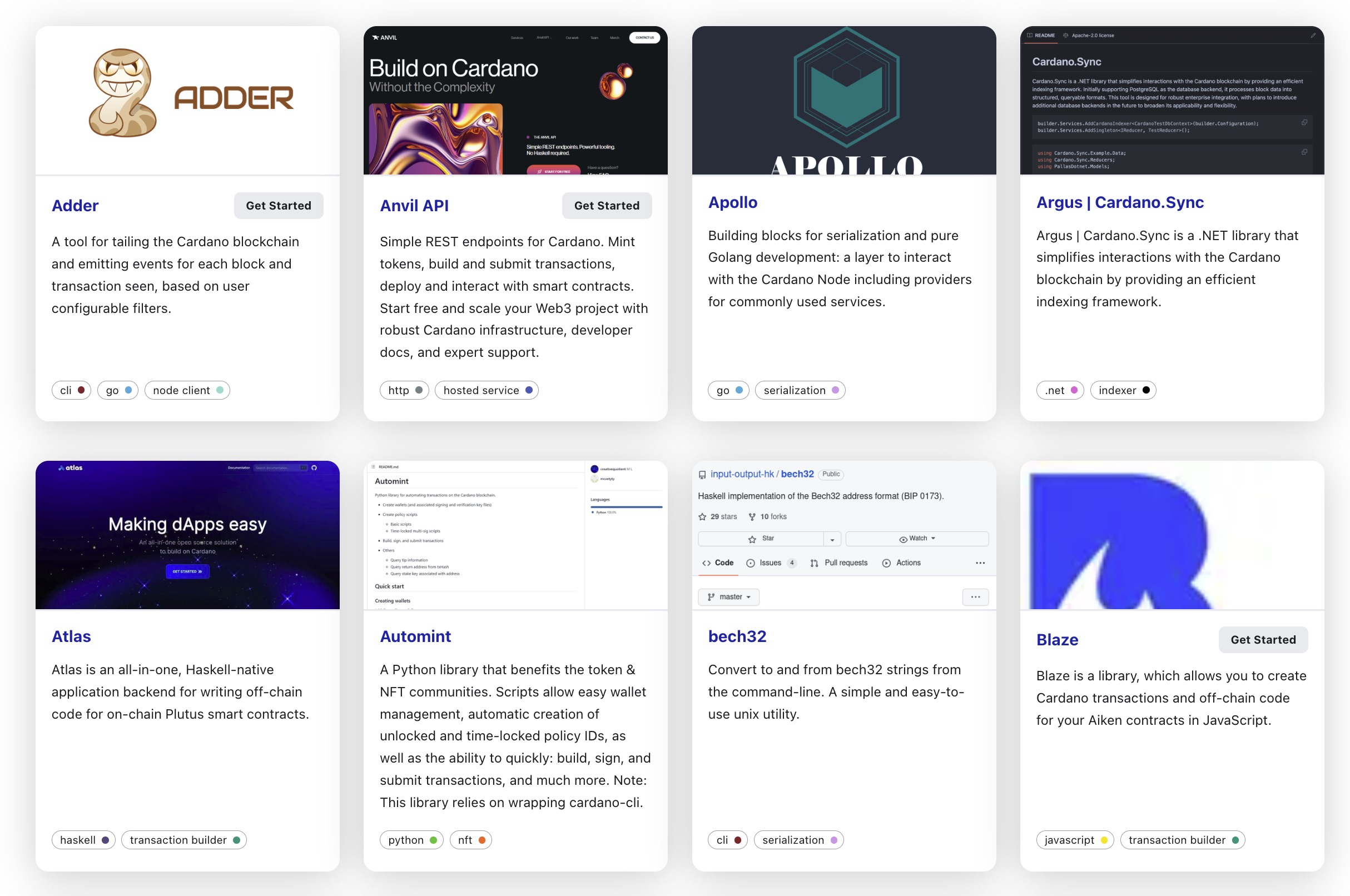 Builder Tools on the Developer Portal